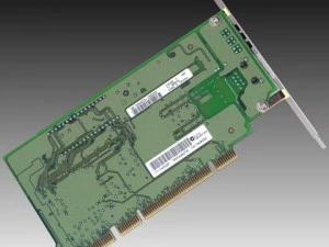 scheda di rete del computer Modello 3D