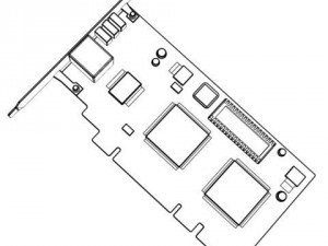pc network card 3D 모델