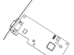 serial card 3D Model