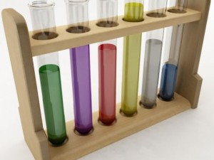 test tubes 3D Модель