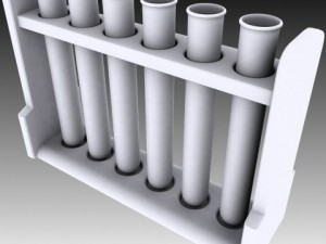 test tubes 3D Модель