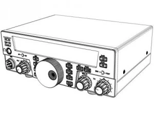 ten tec eagle transceiver 3D Model