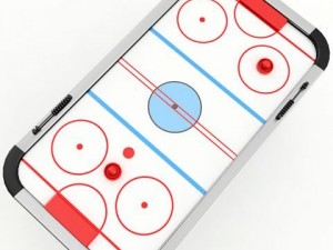 air hockey table 3D मॉडल