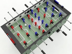 foosball table 3D Model