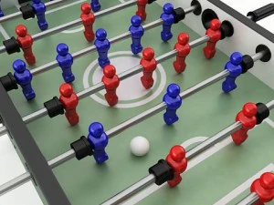 foosball table 3D Model