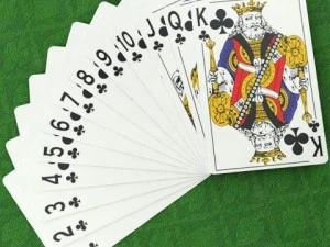 playing cards full deck 52 3D Model