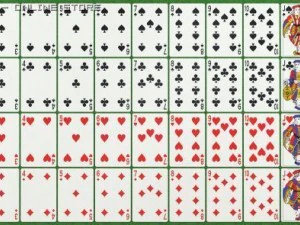 playing cards full deck 52 3D Model