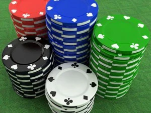 casino poker chips 3D Model