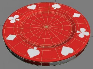 casino poker chips 3D मॉडल