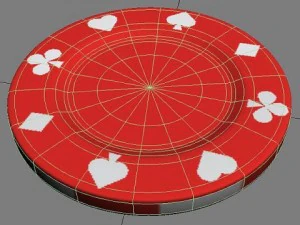 casino poker chips 3D Model