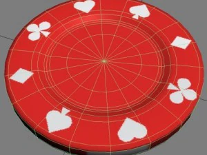 poker equipment collection 3D Model