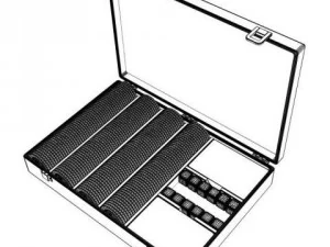 poker equipment collection 3D Model