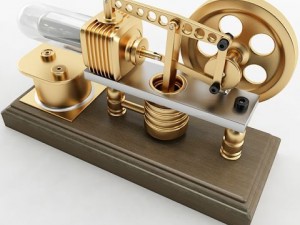 stirling engine Modello 3D