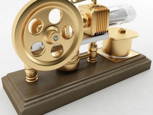 stirling engine Modello 3D