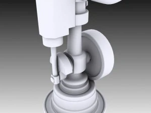 minature wobble steam engine 3D Model