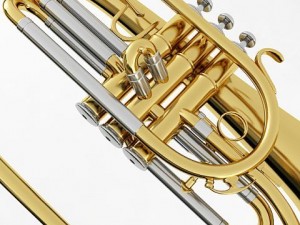 mellophone 3D मॉडल