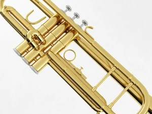 brass musical instrument collection 3D Model