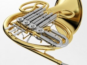 brass musical instrument collection Modelo 3D