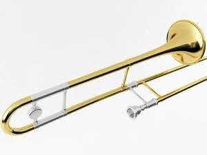 brass musical instrument collection 3D Model