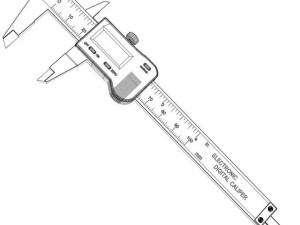 digital caliper Modelo 3D