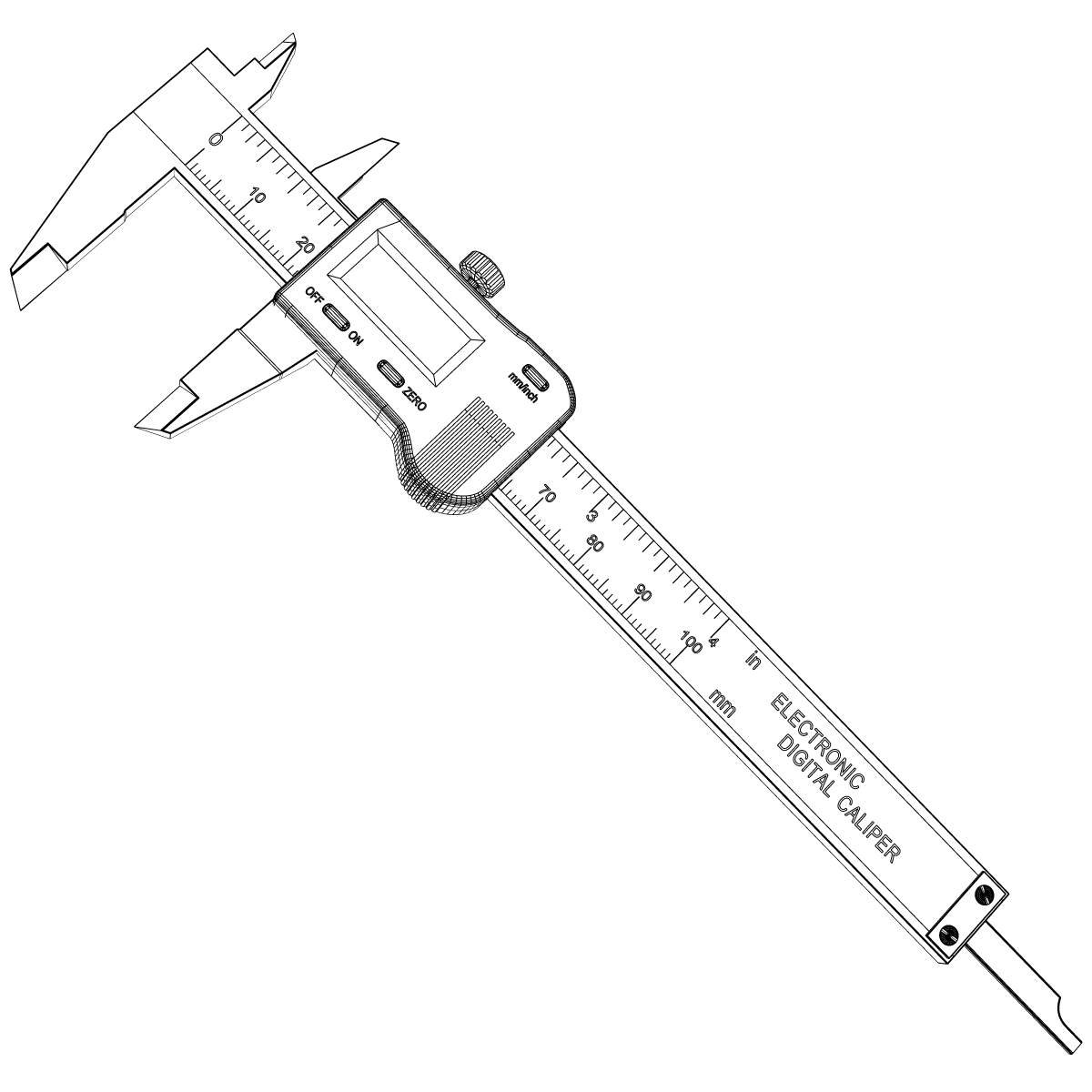 Рисунок штангенциркуль шц 1