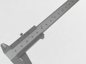 vernier caliper Modelo 3D