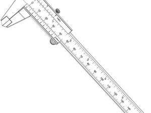 vernier caliper Modelo 3D