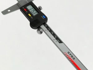 cyfrowy głębokościomierz Model 3D