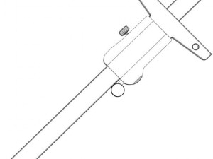 digital depth gauge Modello 3D