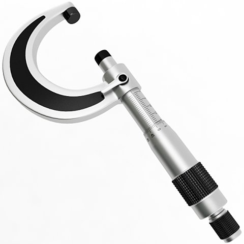 micrometer 3D Model .c4d .max .obj .3ds .fbx .stl .blend 