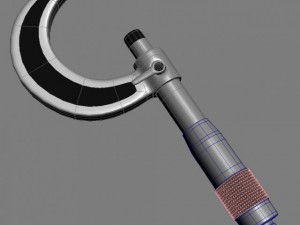 micrometer 3D Model