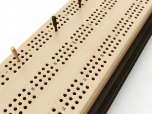 cribbage card game board 3D Model