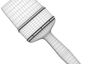 paint brush 3Dモデル