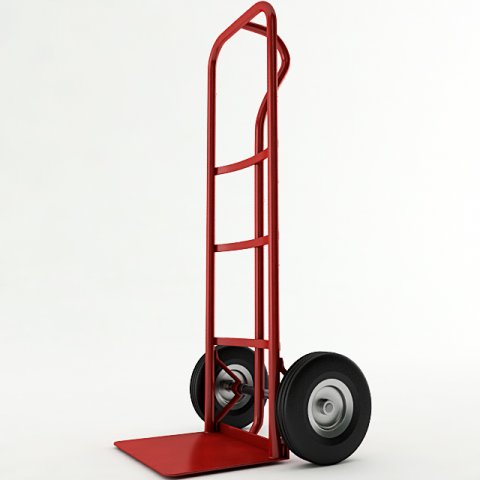 hand truck 3D Model .c4d .max .obj .3ds .fbx .stl .blend 