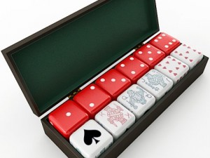 dice collection 3D 模型
