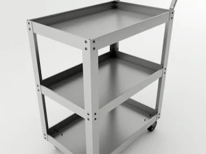metal cart 3D Model