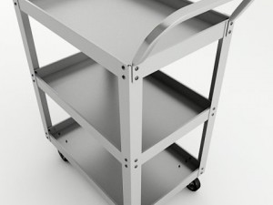 metal cart 3D Model