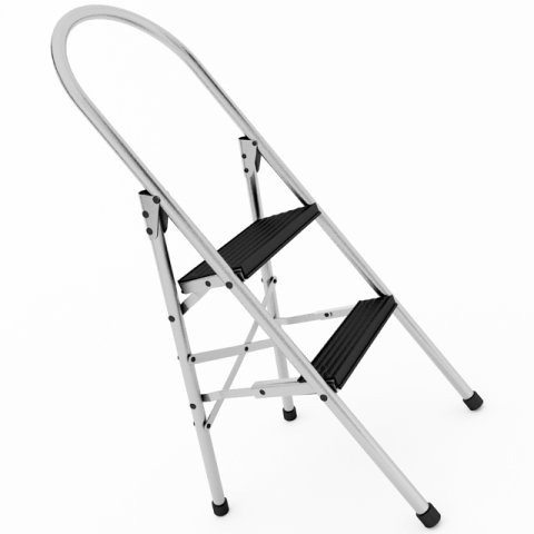 step ladder 3D 모델 .c4d .max .obj .3ds .fbx .stl .blend 