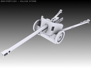 pak 38 3D 模型