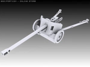 pak 38 3D Model