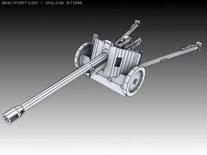 pak 38 3D Model