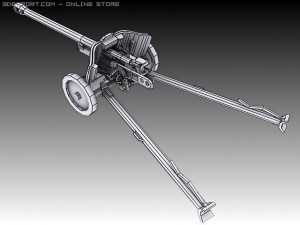 pak 38 3D 模型