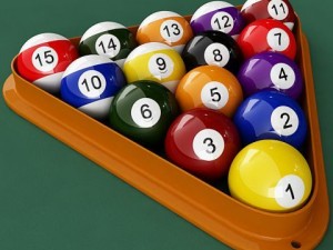 pool ball starter set   vray 3D Модель