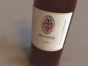 Weinflasche 3D Modell