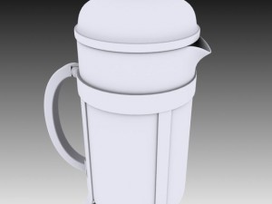 french press 3D Model