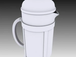 french press 3D Model