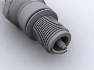 spark plug 3D Model