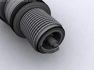 spark plug 3D Model