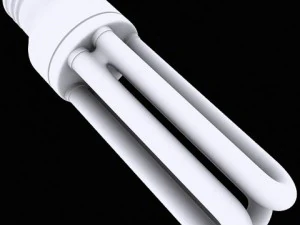 compact fluorescent bulb style 2 3D Model