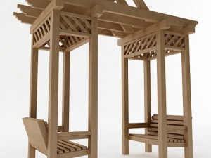 arbor trellis style 2 3D Model